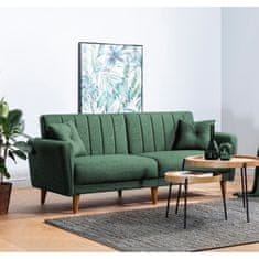 Atelier Del Sofa 3-místná pohovka Aqua - Green, Zelená