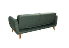 Atelier Del Sofa 3-místná pohovka Aqua - Green, Zelená