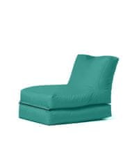 Atelier Del Sofa Zahradní sedací vak Siesta Sofa Bed Pouf - Turquoise, Tyrkysová