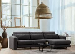 Atelier Del Sofa Rohová sedací souprava Lily Corner Right Grey, Šedá