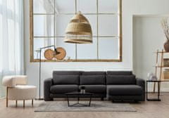 Atelier Del Sofa Rohová sedací souprava Lily Corner Right Grey, Šedá