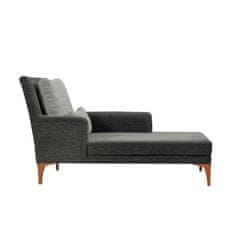 Atelier Del Sofa 1-místná pohovka Bifo - Anthracite, Antracitová