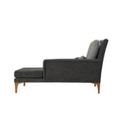 Atelier Del Sofa 1-místná pohovka Bifo - Anthracite, Antracitová