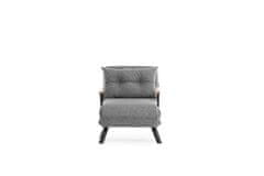 Atelier Del Sofa 1-místná pohovka Sando Single - Light Grey, Světlá Šedá