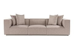 Atelier Del Sofa 3-místná pohovka Sora 3 - Sand Beige, Písková Béžová