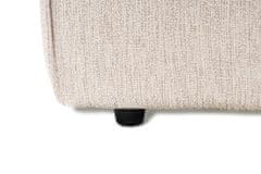 Atelier Del Sofa Taburet Lora Pouffe - Light Brown, Světlá Hnědá