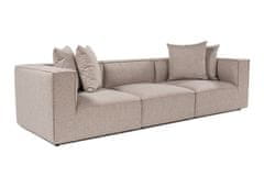 Atelier Del Sofa 3-místná pohovka Sora 3 - Sand Beige, Písková Béžová