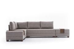 Atelier Del Sofa Rohová sedací souprava Fly Left - Cream, Krémová