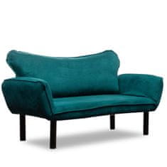 Atelier Del Sofa 2-místná pohovka Chatto - Petrol Blue, Modrá