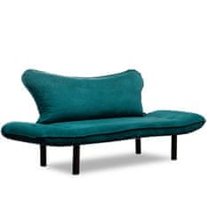 Atelier Del Sofa 2-místná pohovka Chatto - Petrol Blue, Modrá