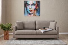 Atelier Del Sofa 3-místná pohovka Eva - Cream, Krémová