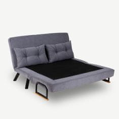 Atelier Del Sofa 2-místná pohovka Sando 2-Seater - Grey, Šedá