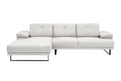 Atelier Del Sofa Rohová sedací souprava Mustang Large Left - Beige, Béžová