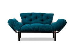 Atelier Del Sofa 2-místná pohovka Nitta - Petrol Blue, Modrá