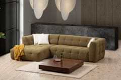 Atelier Del Sofa Rohová sedací souprava Cady 3 Seater Left - Khaki, Khaki