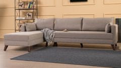 Atelier Del Sofa Rohová sedací souprava Bella Corner Sofa Left 1 - Cream, Krémová