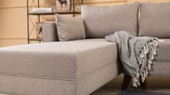 Atelier Del Sofa Rohová sedací souprava Bella Corner Sofa Left 1 - Cream, Krémová