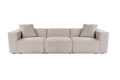 Atelier Del Sofa 3-místná pohovka Lora 3 Seater - Mocha, Moka