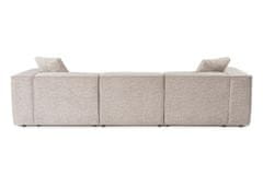 Atelier Del Sofa Rohová sedací souprava Lora (L1-O1-1R-POUFFE ) - Mocha, Moka