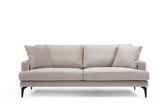 Atelier Del Sofa 3-místná pohovka Papira 3 Seater - Beige, Béžová