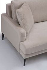 Atelier Del Sofa 3-místná pohovka Papira 3 Seater - Beige, Béžová