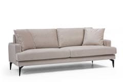 Atelier Del Sofa 3-místná pohovka Papira 3 Seater - Beige, Béžová