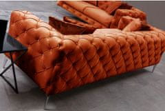 Atelier Del Sofa 3-místná pohovka Como - Orange, Oranžová