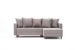 Atelier Del Sofa Rohová sedací souprava Aydam Right - Cream, Krémová