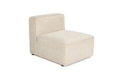 Atelier Del Sofa 1-místná pohovka - křeslo More M - M1 - Cream, Krémová