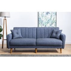 Atelier Del Sofa Sedací souprava Aqua-TKM06-1048, Tmavá Modrá