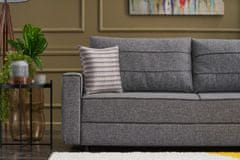 Atelier Del Sofa 3-místná pohovka Ece - Grey, Šedá