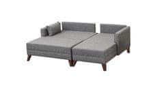 Atelier Del Sofa Rohová sedací souprava Bella Corner Sofa Right 2, Šedá