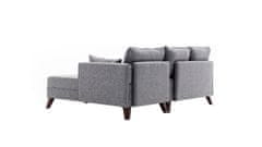 Atelier Del Sofa Rohová sedací souprava Bella Corner Sofa Right 2, Šedá