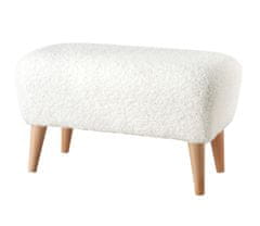 Atelier Del Sofa Taburet Moouv 3334 - White, Bílá