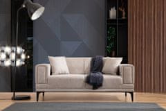 Atelier Del Sofa 2-místná pohovka Horizon - Light Brown, Světlá Hnědá