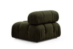 Atelier Del Sofa Rohová sedací souprava Bubble Green L1-O1-1R-PUF, Zelená