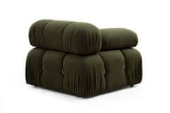 Atelier Del Sofa Rohová sedací souprava Bubble Green L1-O1-1R-PUF, Zelená