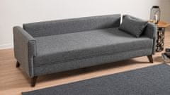 Atelier Del Sofa 3-místná pohovka Bella Sofa For 3 Pr - Grey, Šedá