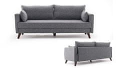 Atelier Del Sofa 3-místná pohovka Bella Sofa For 3 Pr - Grey, Šedá