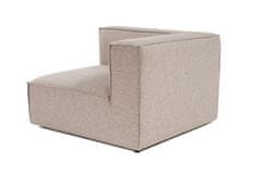 Atelier Del Sofa 1-místná pohovka - křeslo Sora 1R - Sand Beige, Písková Béžová