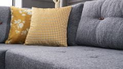 Atelier Del Sofa Rohová sedací souprava Manama Corner Sofa Bed Left - Grey, Šedá