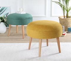 Atelier Del Sofa Taburet Romley - Yellow, Žlutá