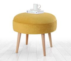 Atelier Del Sofa Taburet Romley - Yellow, Žlutá