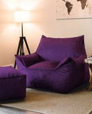 Atelier Del Sofa Taburet Cinema - Purple, Purpurová