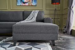 Atelier Del Sofa Rohová sedací souprava Belen - Anthracite, Antracitová