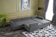 Atelier Del Sofa Rohová sedací souprava Belen - Anthracite, Antracitová