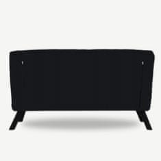 Atelier Del Sofa 2-místná pohovka Sando 2-Seater - Black, Černá