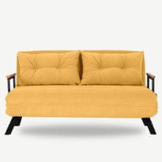 Atelier Del Sofa 2-místná pohovka Sando 2-Seater - Mustard, Hořčicová