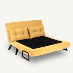 Atelier Del Sofa 2-místná pohovka Sando 2-Seater - Mustard, Hořčicová