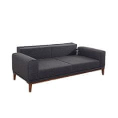 Atelier Del Sofa 3-místná pohovka Liones 33 - Anthracite, Antracitová